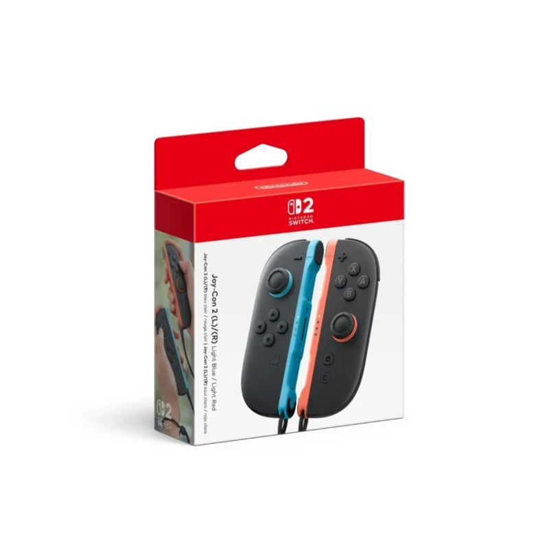 Nintendo Switch 2 Joy-Con 2 (L)/(R) Azul Claro/Rojo Claro * 2025 Release Joy Cons-